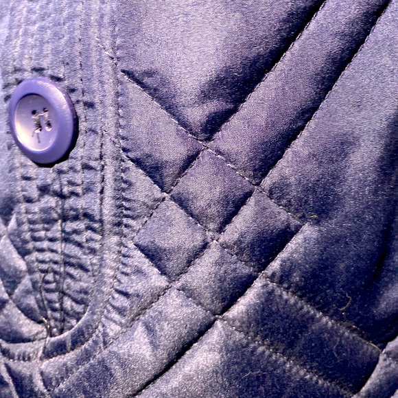 KC Collections Navy Blue Coat - Picture 7 of 13